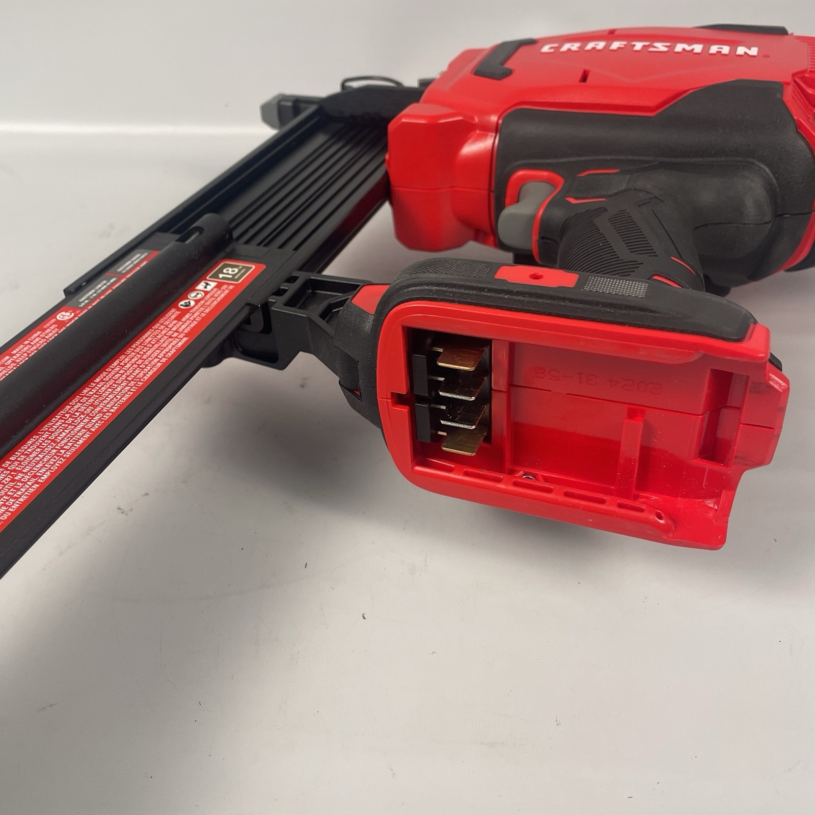 CRAFTSMAN V20 Brad Nailer, 18GA, Cordless, Bare Tool Only (CMCN618B)