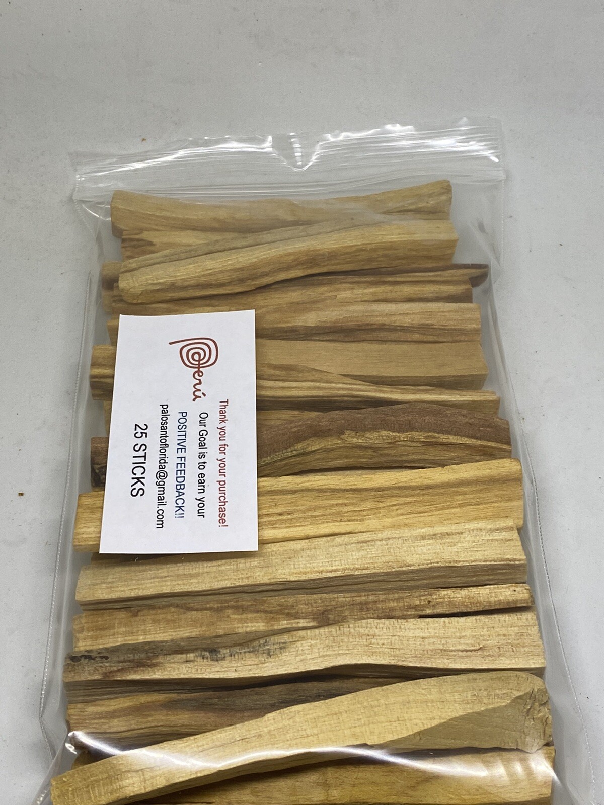 Palo Santo (Bursera Graveolens) 25 PCS Original From Peru!