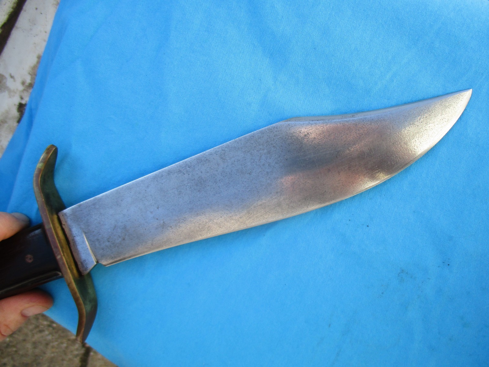 Vintage Western Bowie Knife 1960s Vietnam Era Old Used (Not Marked W49)