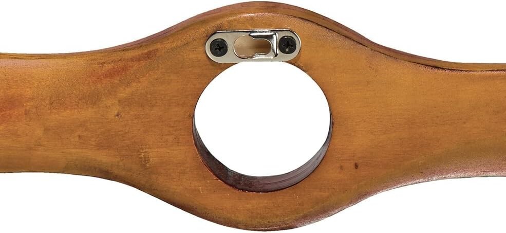 Wood Airplane Propeller Vintage Wooden Model Aviation Wall Home Decor Deco 46x4