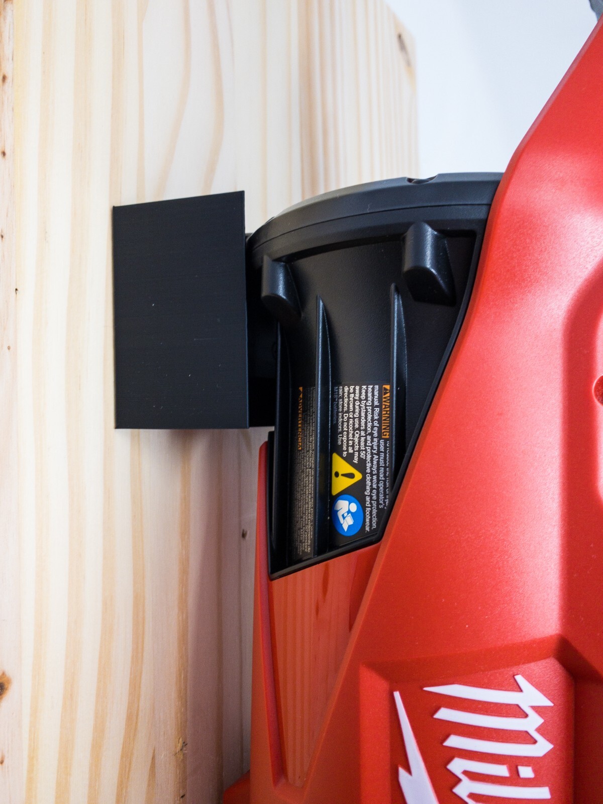 Milwaukee M18 Fuel Leaf Blower Wall Mount, Holder, Storage Organizer 2724-20