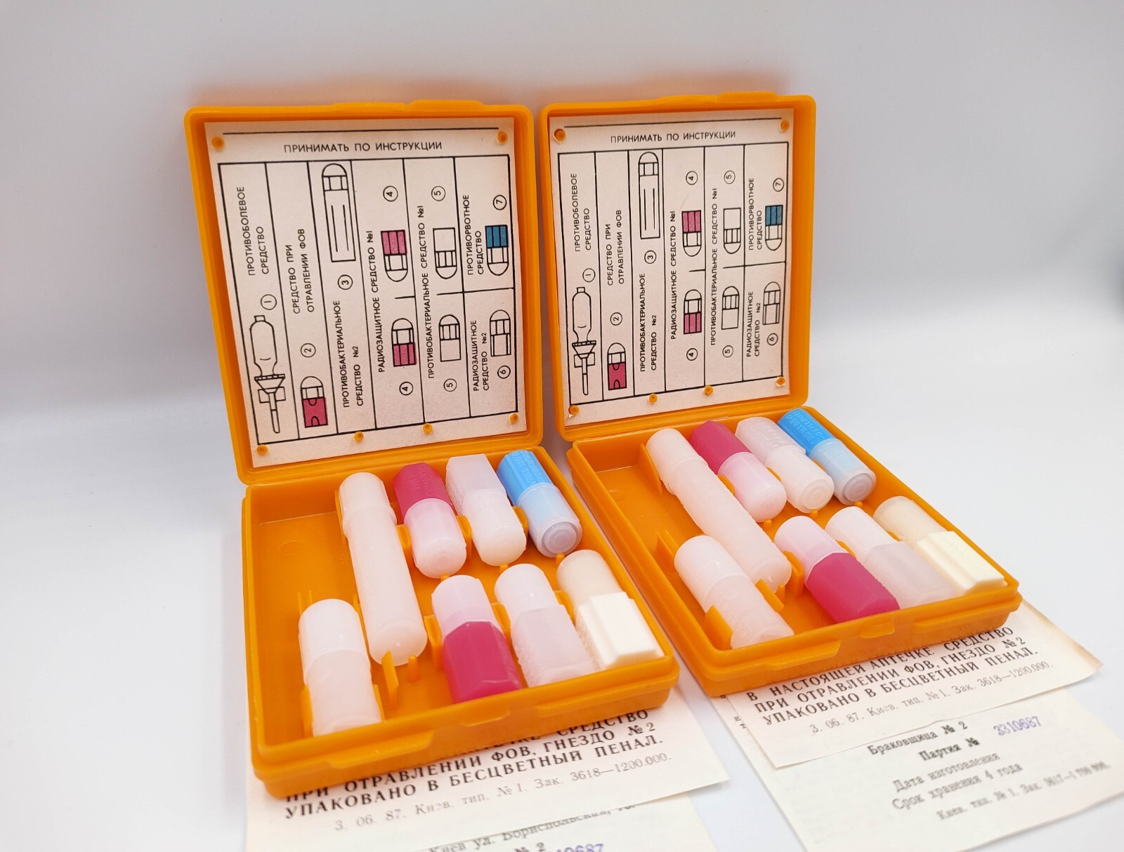 NOS Soviet First Aid kit Army Medical box NBC protection Chernobyl USSR STALKER