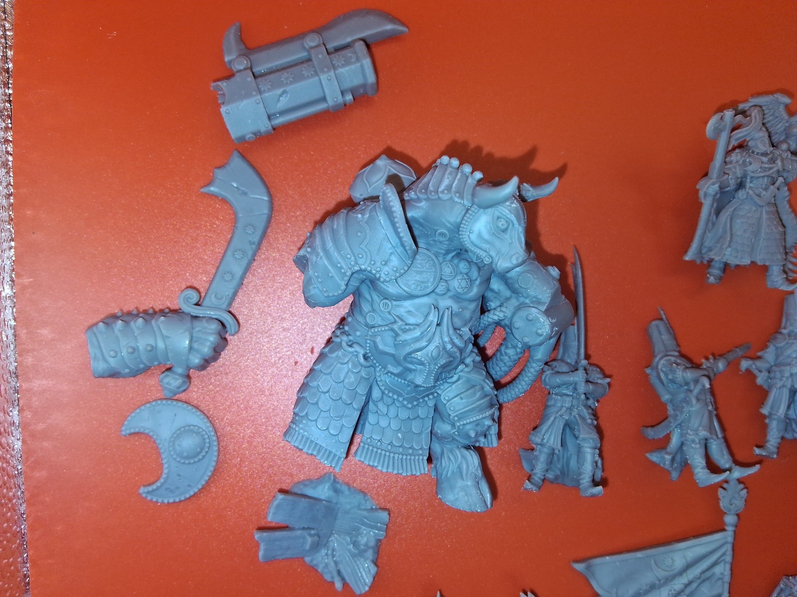 Compatible W/ Trench Crusade Iron Sultanate Extra Models with All Bases
