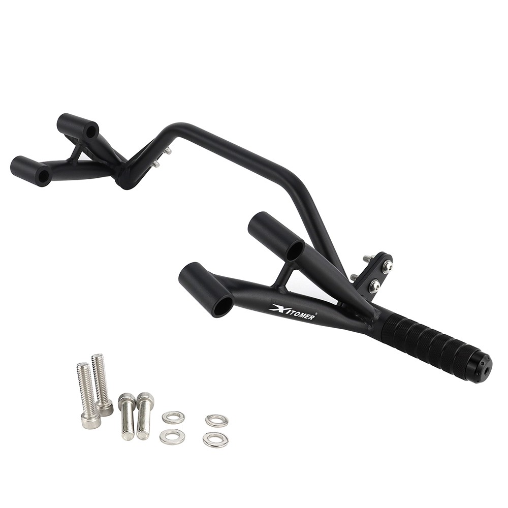 Stunt Subcage Passenger Footpegs Guard Fit For Kawasaki Z650/Ninja 650 2017-2025