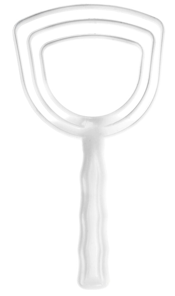 Butcher Small Tools Pack - Square & Round Bone Dust Scraper + Hamburger Paddle