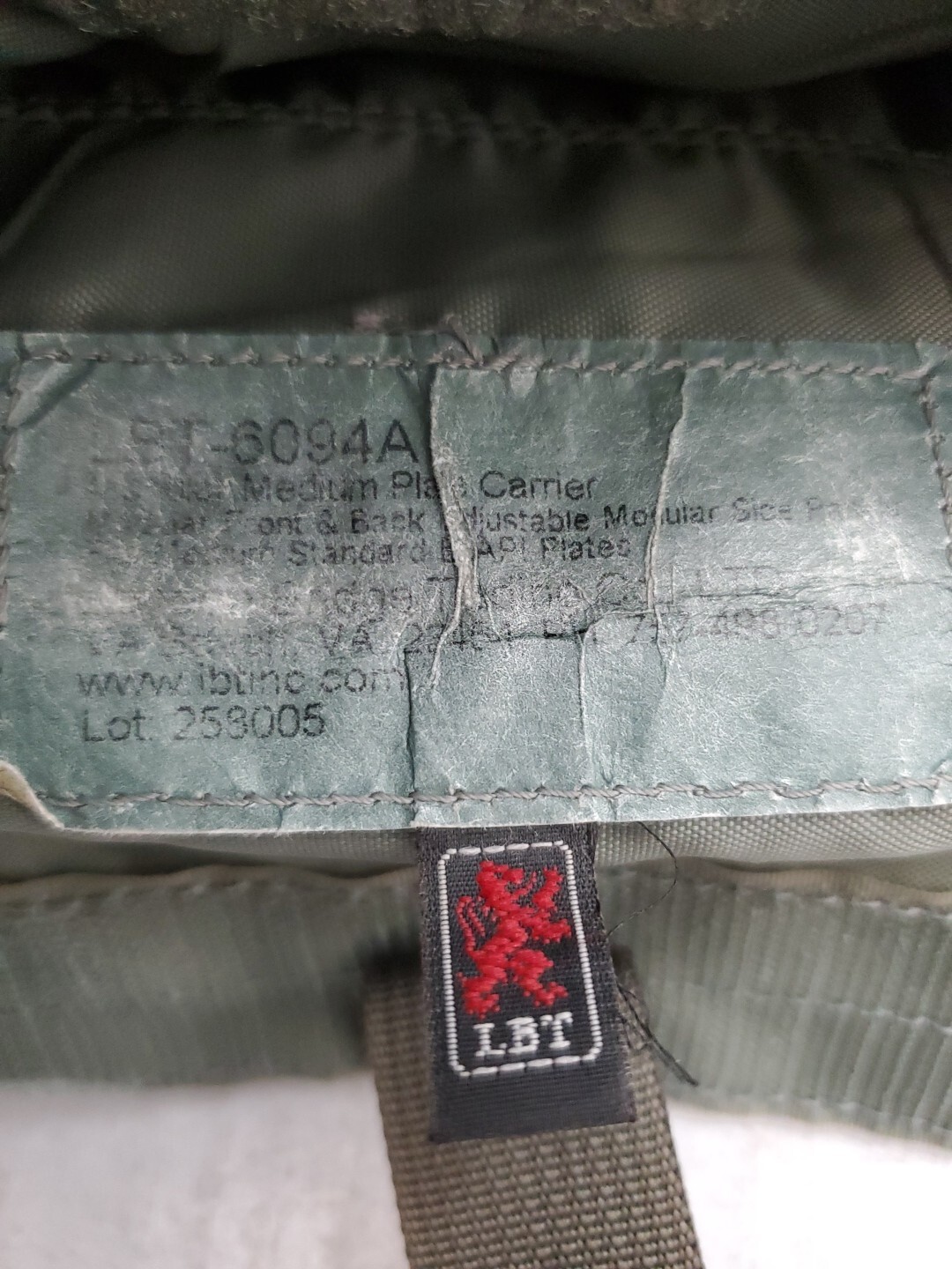 London Bridge Trading Plate Carrier Vest ABU LBT-6094A Medium Digital Camo