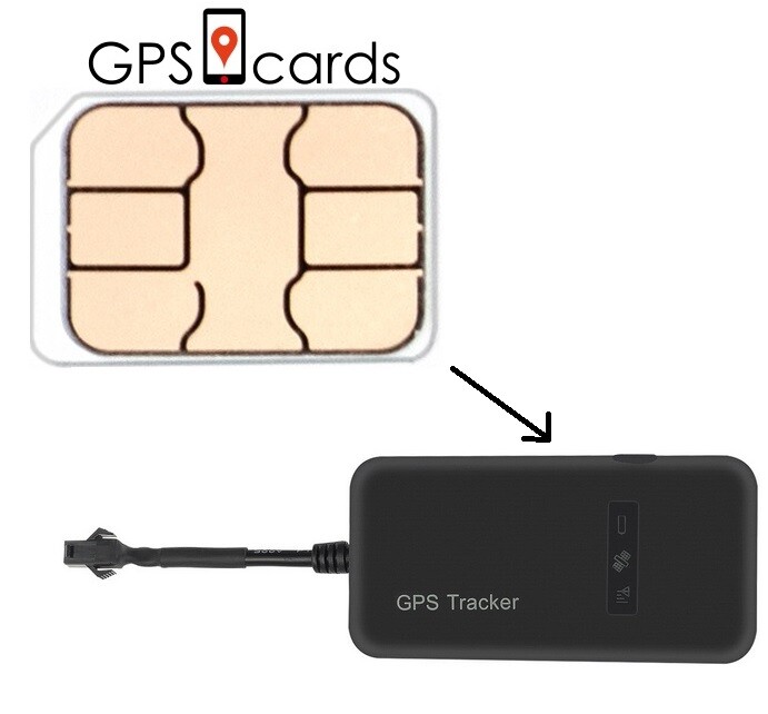 SIM CARD for Real-time GPS Tracker Tracking Device GSM Car/Motorcycle Anti Theft