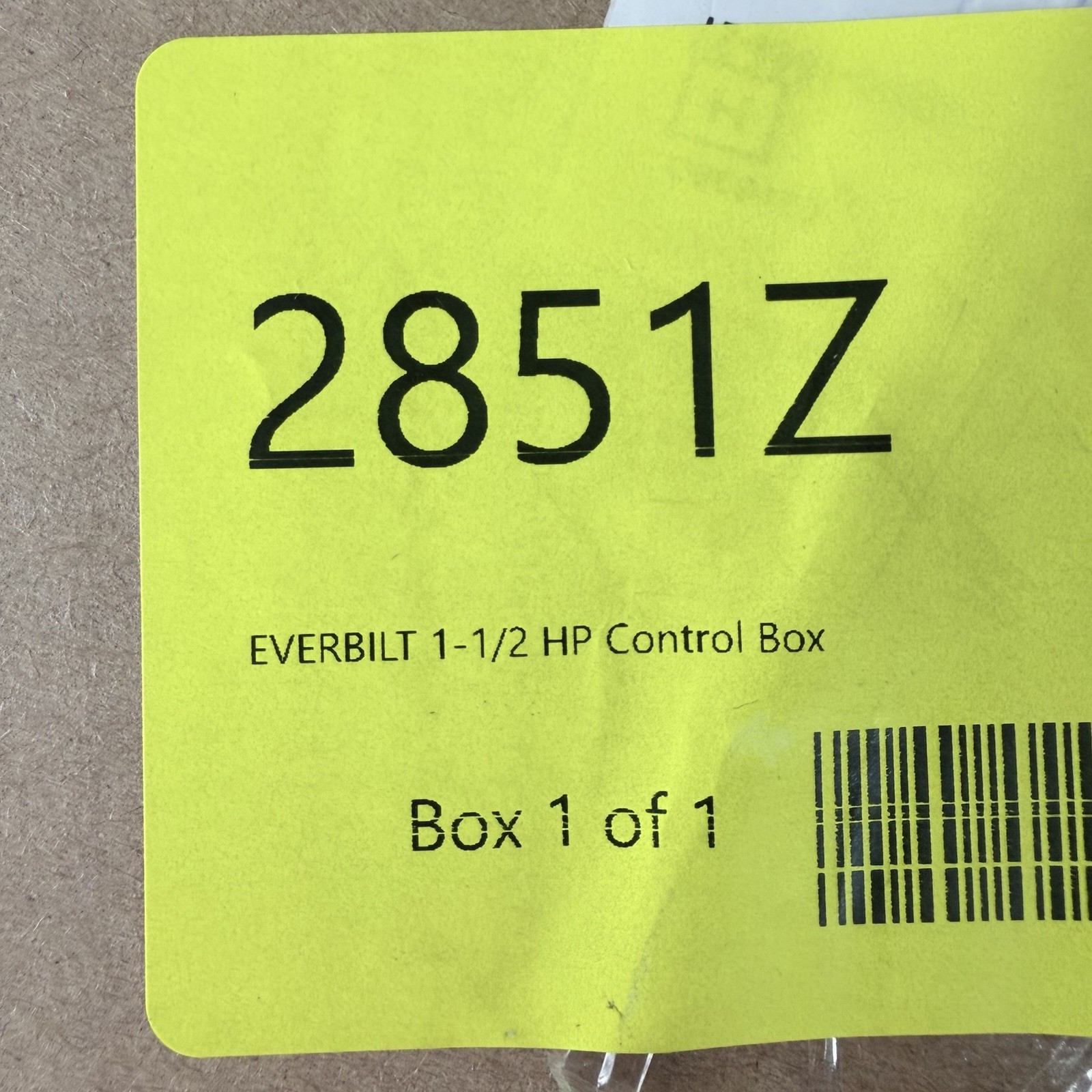 Eco-Flo EFCB15 Water Submersible Pump Control Box EFCB Series 1.5HP 230V