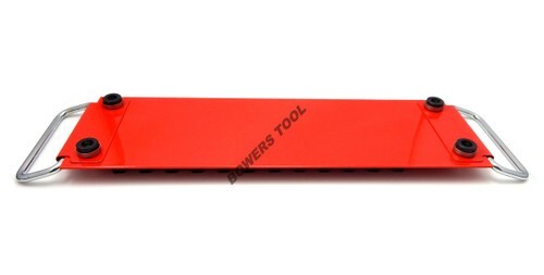 Mechanics Time Saver Lock-A-Socket Tray Set 1/4, 3/8 & 1/2" Drive w 3 Rows Each