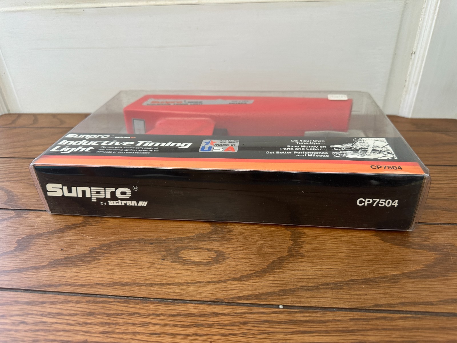 NOS SUNPRO CP7504 Inductive Timing Light 1990 Made in USA NEW in PACKAGE
