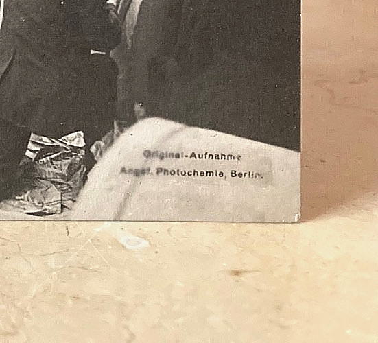 POST-WWI GERMAN FREIKORPS w/NEWSPAPER BARRICADES BERLIN 1919 PHOTO POSTCARD RPPC