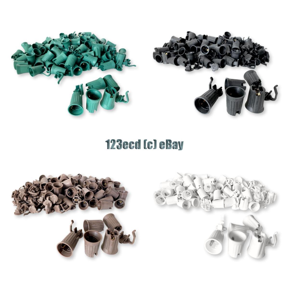 C7  C9 Sockets Variable colors and quantity