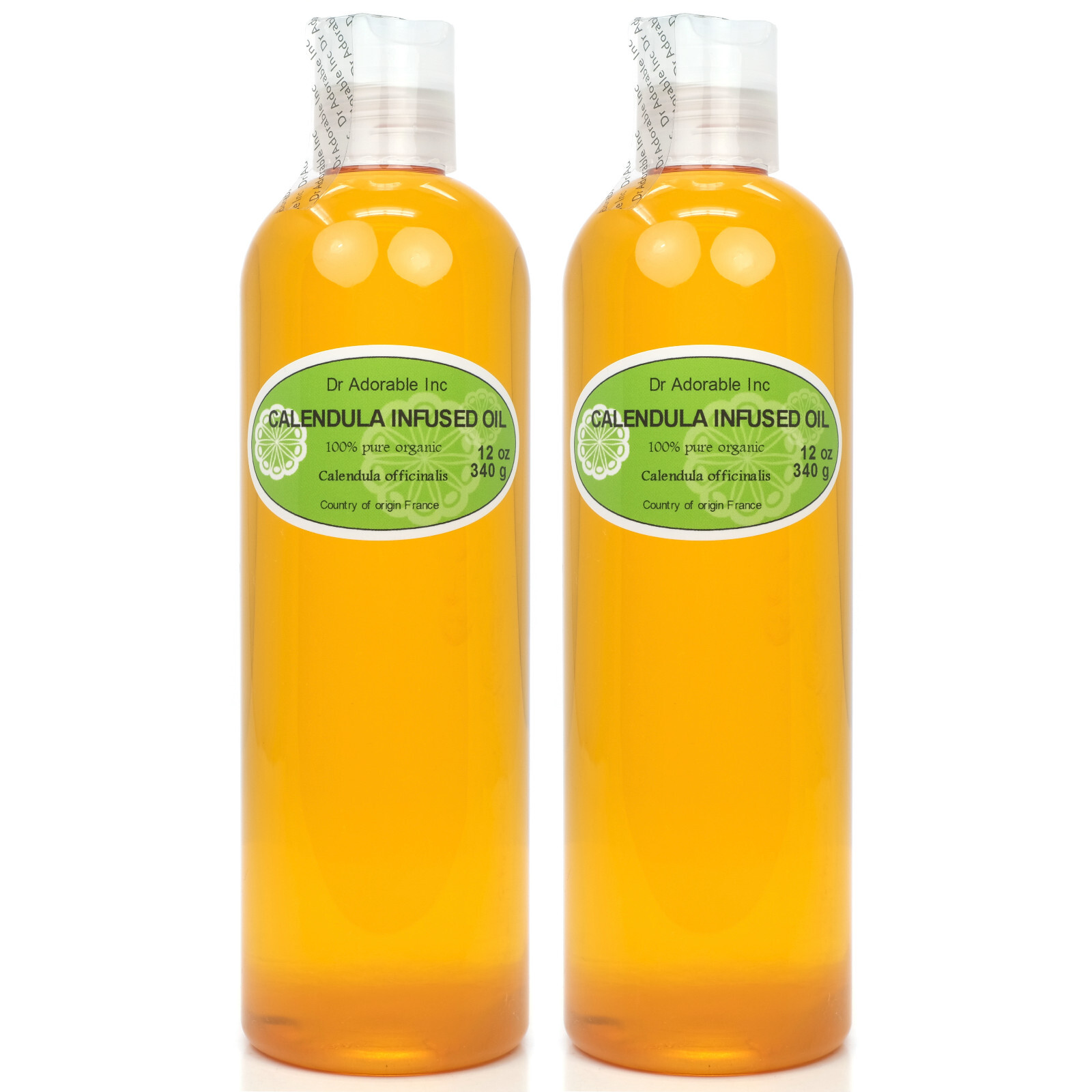 ORGANIC CALENDULA INFUSED  OIL NATURAL 100% PURE 1 OZ 2 OZ 4 OZ -UP TO  7 LB