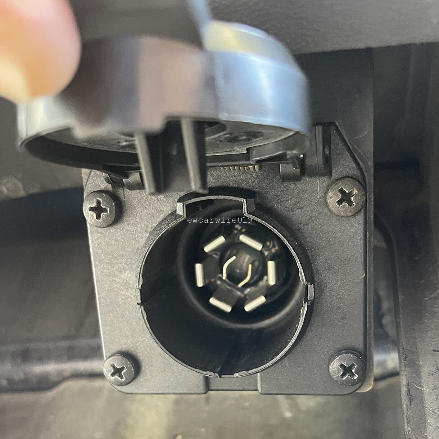 Twist Mount RV Trailer Adapter Plug 7 Way For GMC Yukon Savana 1500 2001-2017