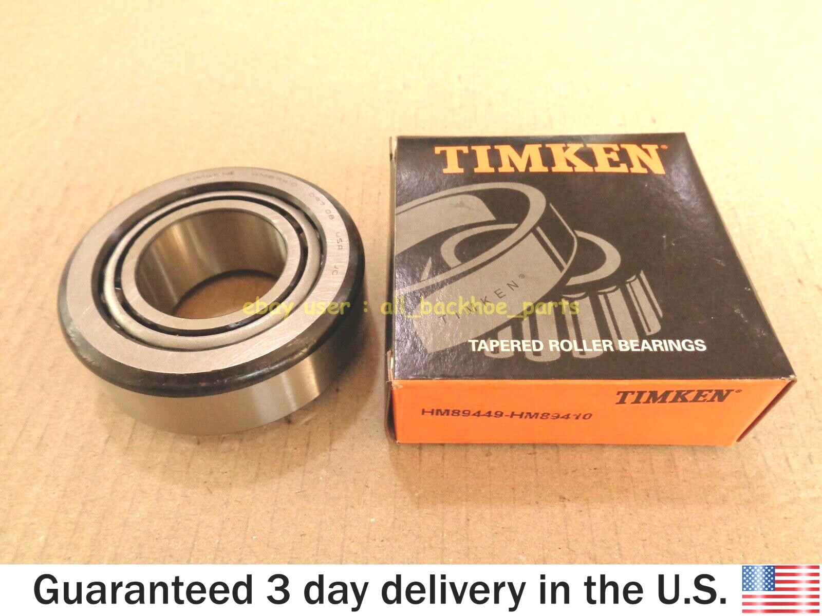 JCB BACKHOE - GEN. TIMKEN BEARING HM89410 / HM89449 (PART # 907/08300 907/M5375)