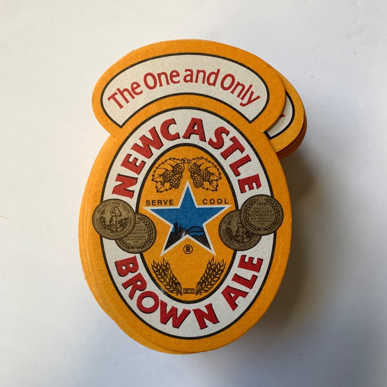 Newcastle Brown Ale Bar Coasters Lot of 45 New Unused