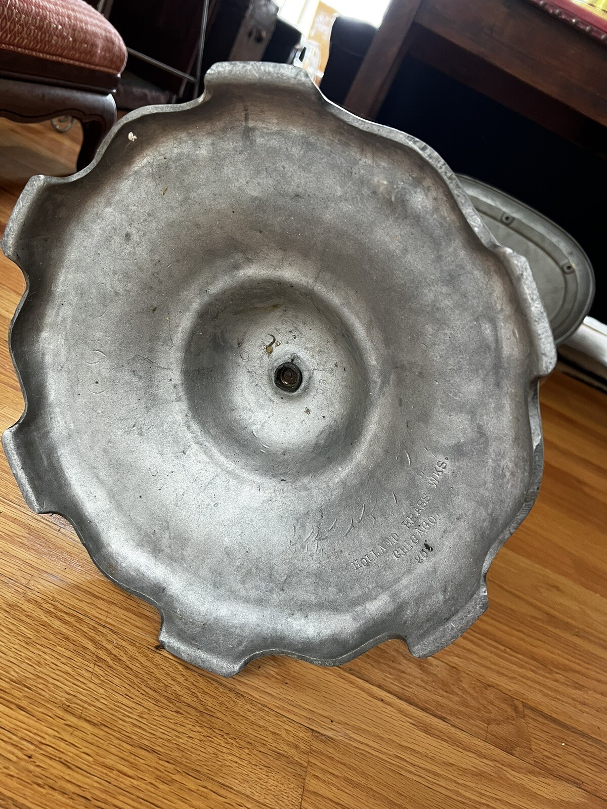 Vtg Stand Podium Cemetery Gothic church Horror Holland Funeral Home Oddity