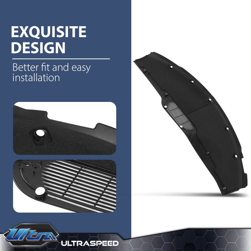 Upper Dash Pad Panel Replacement Fit For 1997-1999 Camaro Firebird Dark Gray New