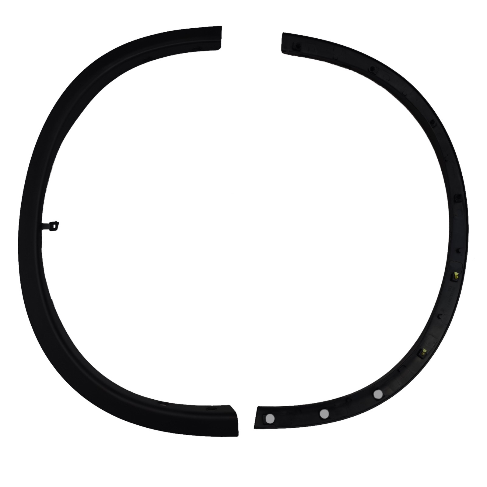 2 PCS Front Wheel Plastic Fender Arch Black For Nissan Rogue 2014 2015 2016 NEW