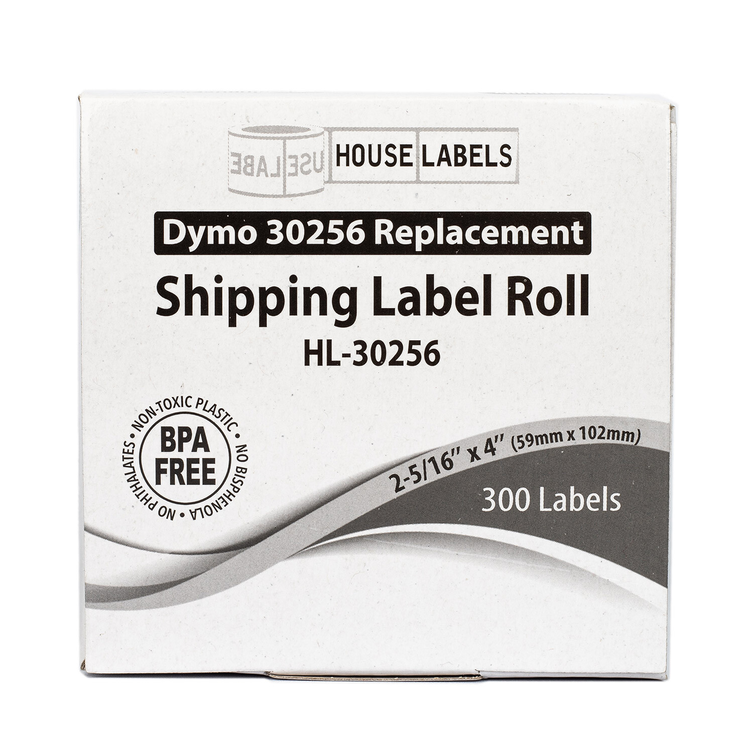 DYMO LW 30256 Compatible LARGE Direct Thermal Address Labels - (50) Rolls of 300