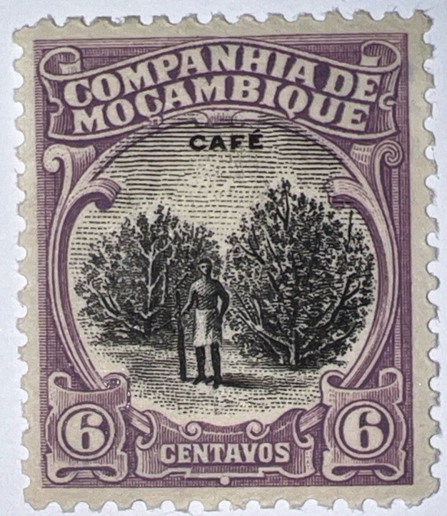 Travelstamps: 1925 Mozambique Stamps Sc #122 Mi 134 - 6c Coffe/Cafe Mint MOGH