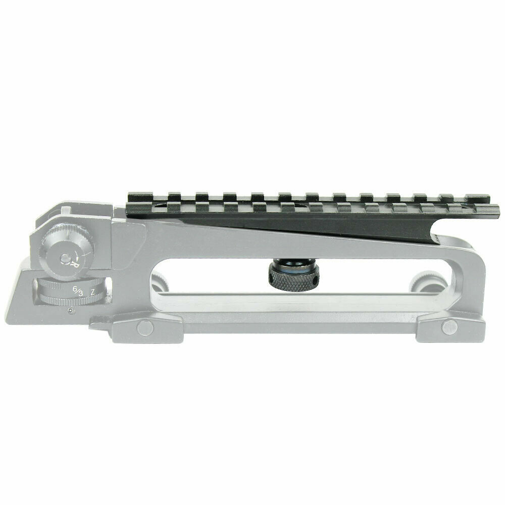 Carry Handle Mount Flat Top See Thru Weaver Picatinny Rail Scope Mount 20mm