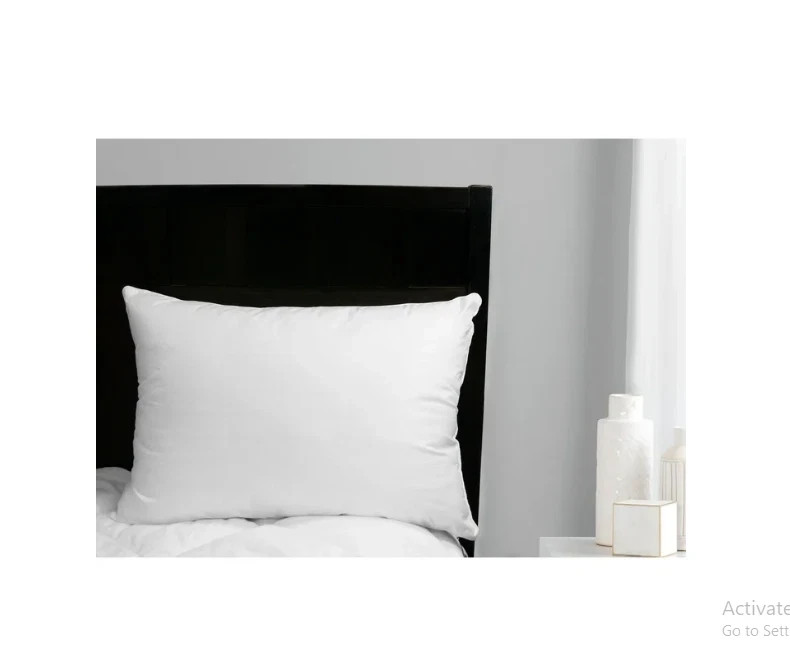 Mainstays Comfort Complete Bed Pillow, Standard/Queen (2 Pack)