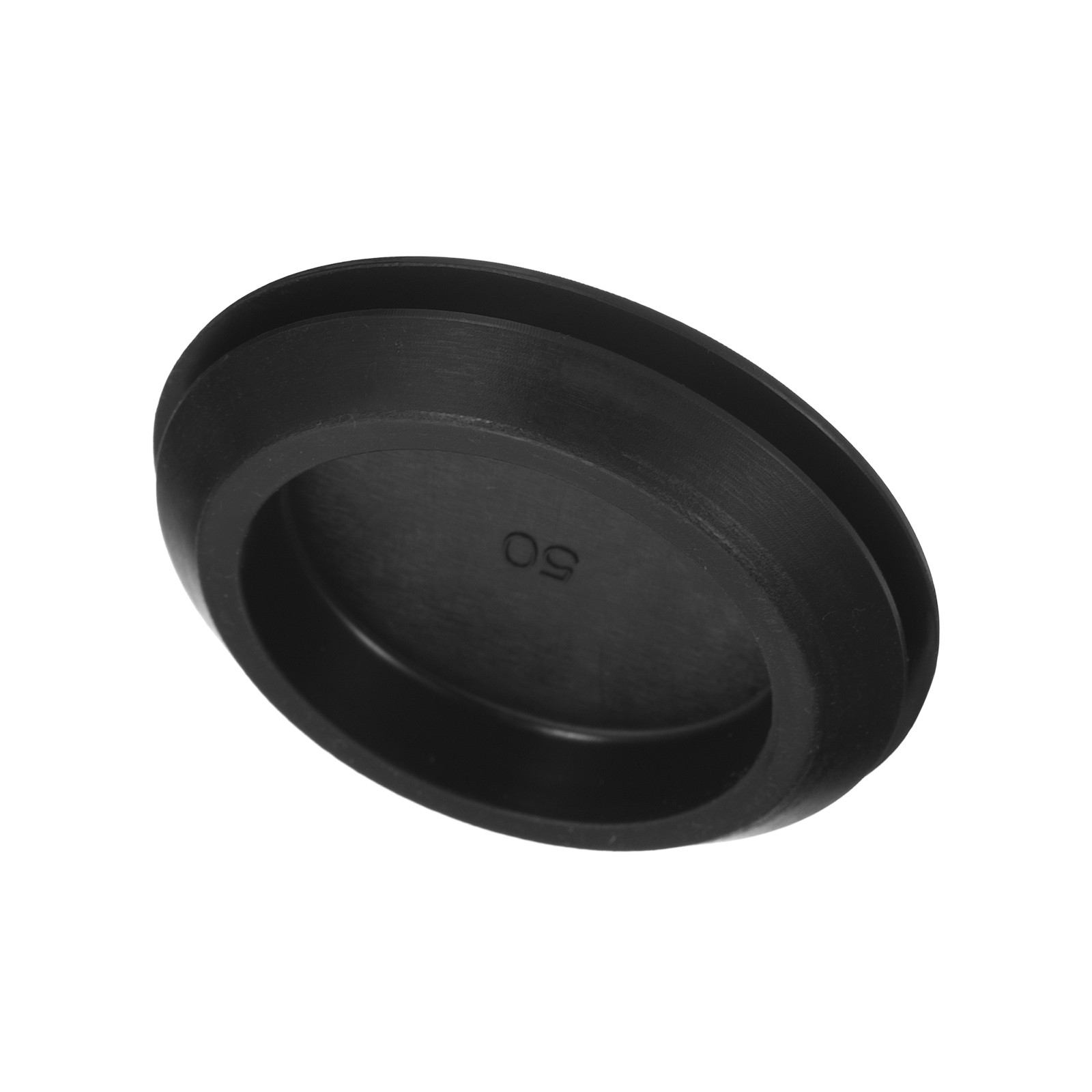 Silicone Plugs Rubber Round Hole Plugs for 50mm Hole Black