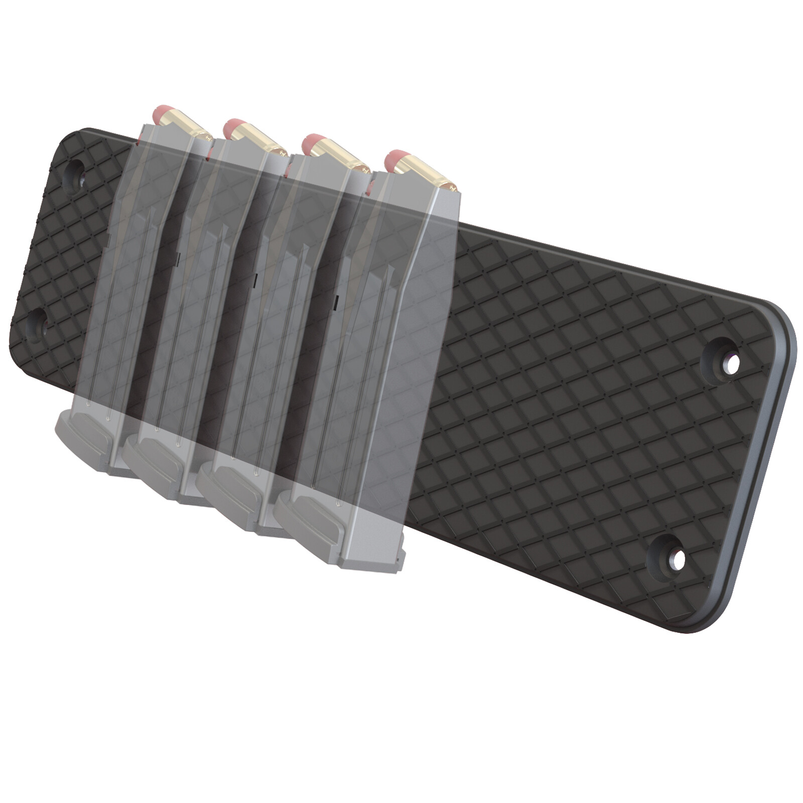 Magnetic Ammunition Holder, Gun Magnet Double Sided holder,Gun Magazine Storage