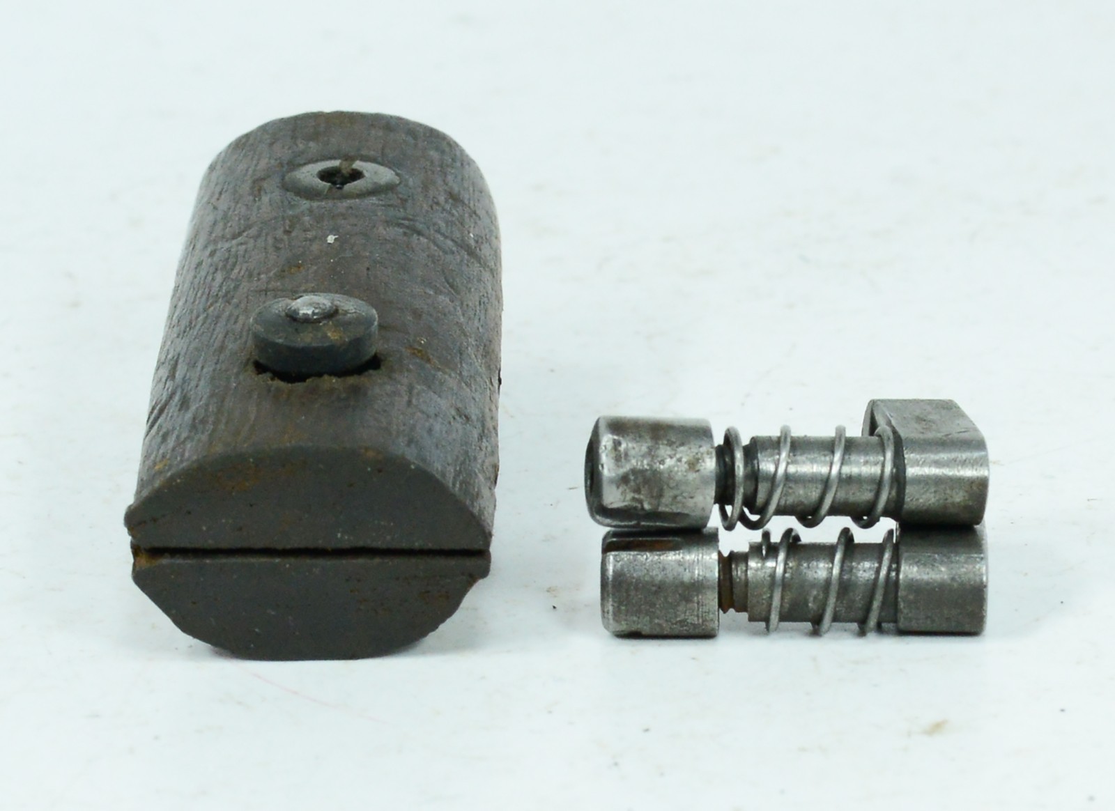 LOT WWI British Pattern 1888 Bayonet Grips Screws Escutcheons Lugs Springs Nuts