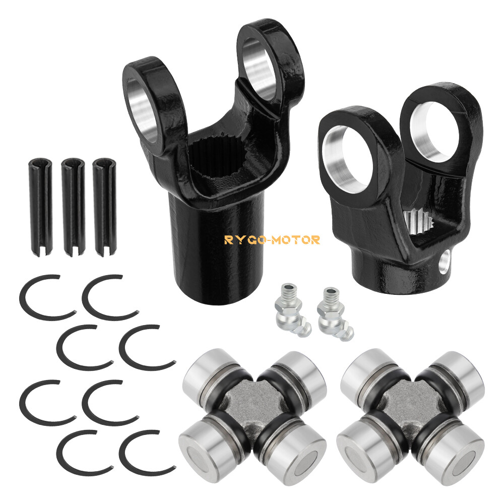 Front Prop Shaft Yoke & U-Joint (2 Side) for Polaris Ranger 700 800 900 Crew/XP