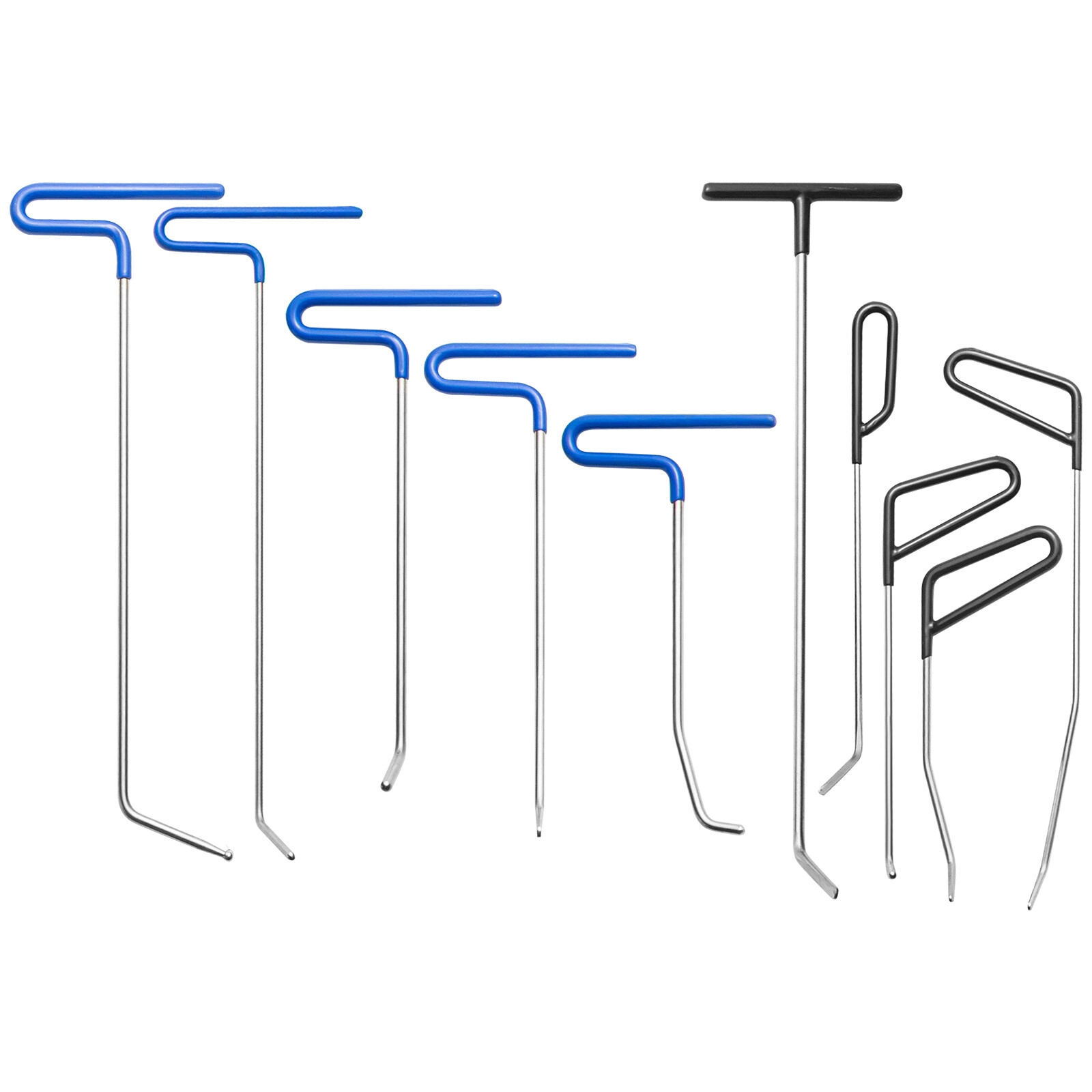 VEVOR 89pc Dent Removal Rods Paintless Repair Kit Stainless Steel Rod Tool w/Bag