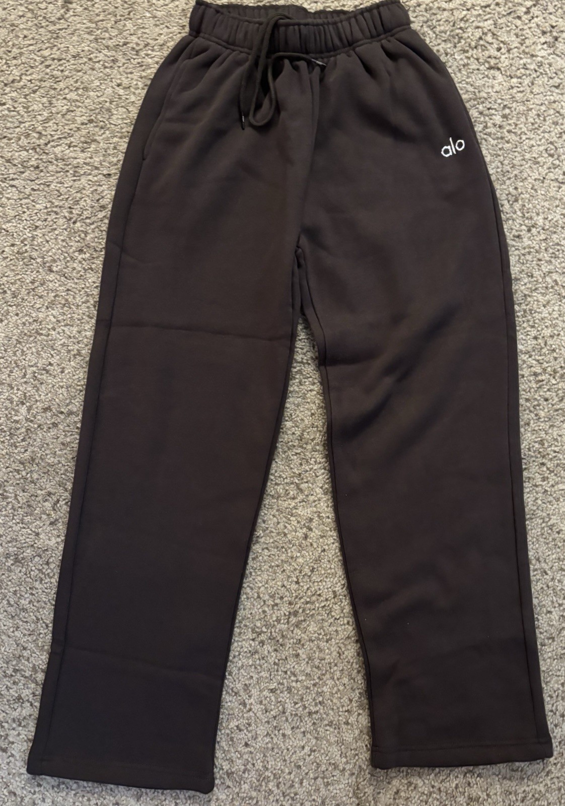 Alo Yoga Accolade Sweatpants Espresso Size Extra Small XS