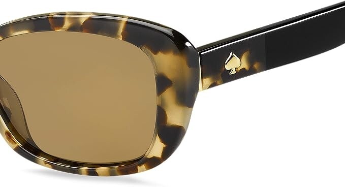 New Kate Spade New York KS Sunglasses Claretta/P/S 0581/SP Havana Black 53mm