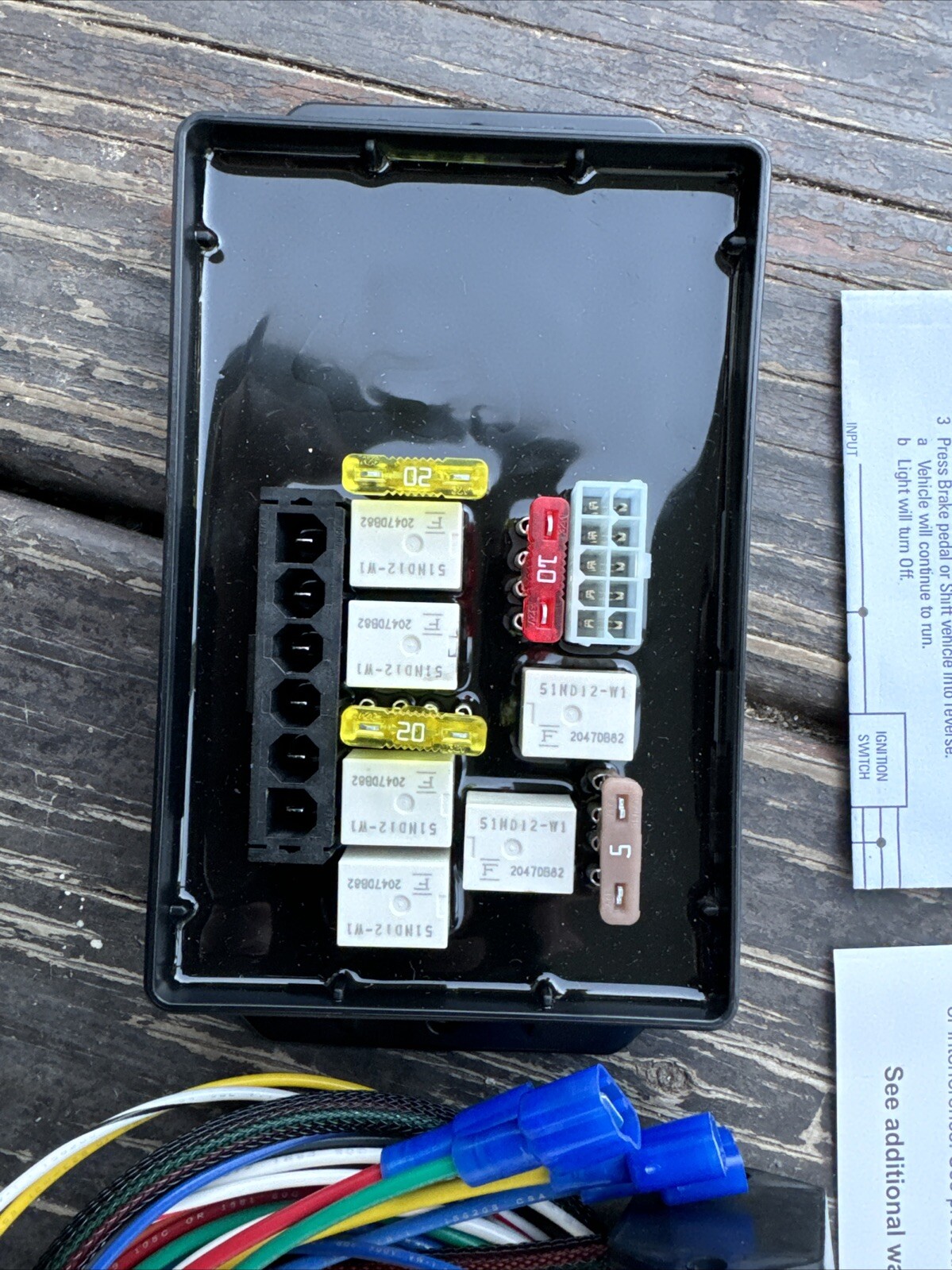 Sound Off Signal SOS ETISS0-07+ Ignition Security System