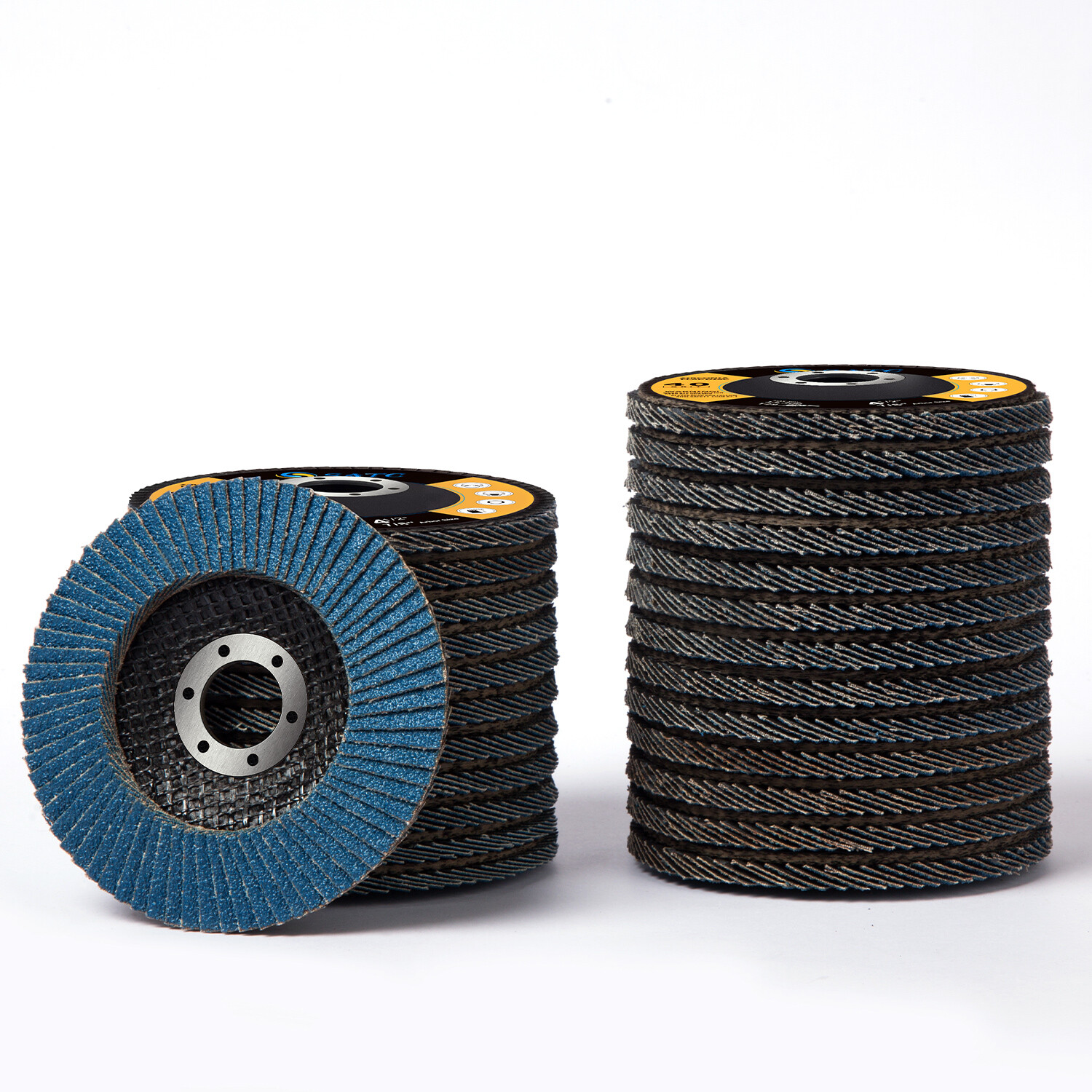 200x Zirconia Flap Disc 4.5" 4-1/2 40 Grit Angle Grinder Sanding Grinding Wheels