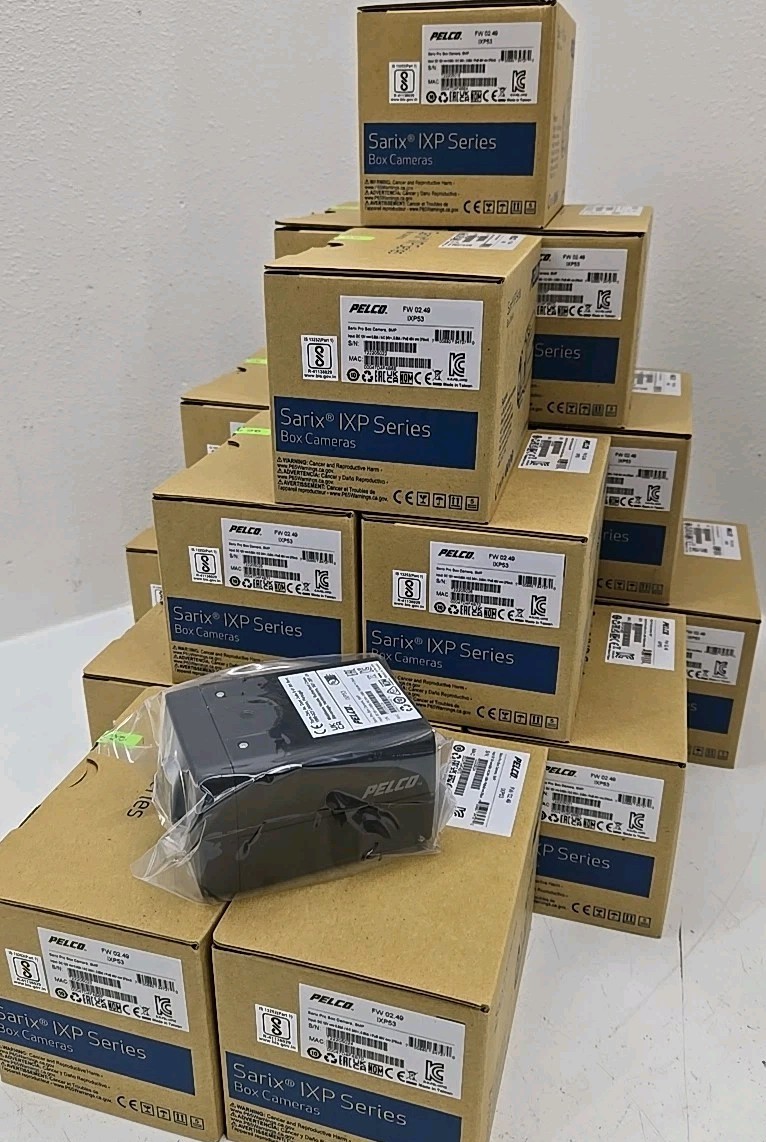 Pelco Sarix IXP53 5MP Professional Indoor Network Box Camera, MJPEG (No Lens)