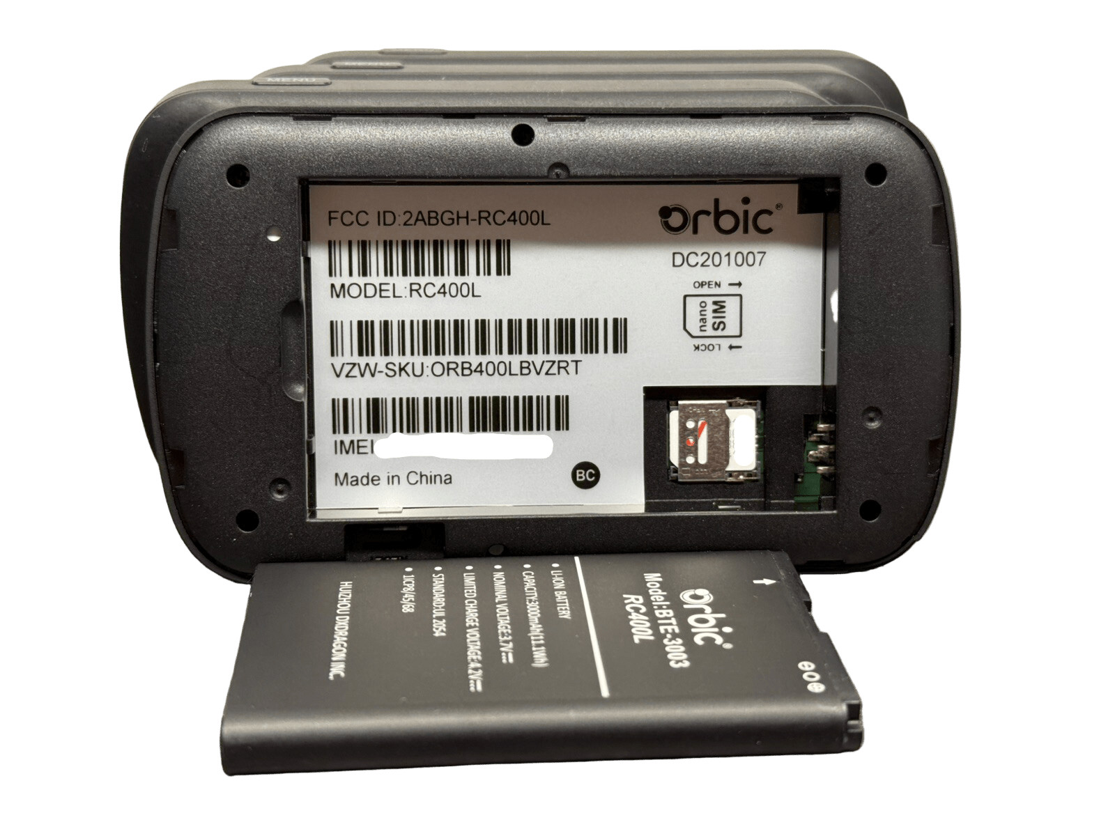 Used - RayHunter Orbic RC400L IMSI Catcher Detector | Stingray / Cell Site Simul