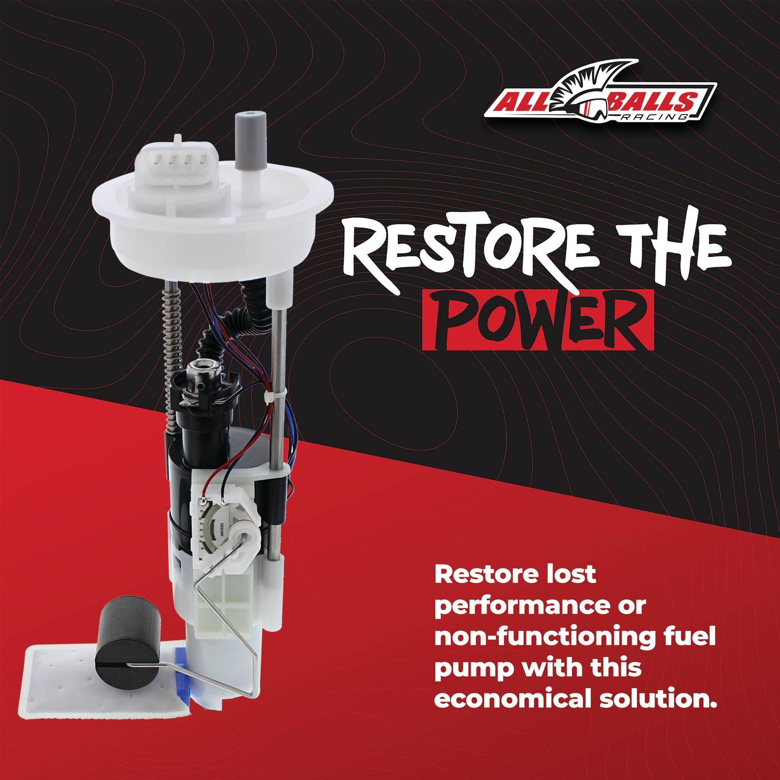 All Balls Fuel Pump Module (47-1011) For Polaris RZR 4 800 RZR S 800 11 12 13