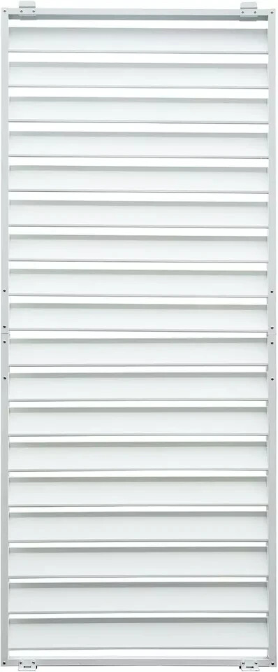Domi Louvered Pergola Accessories Pergola Screens, Waterproof, Wind Block,White