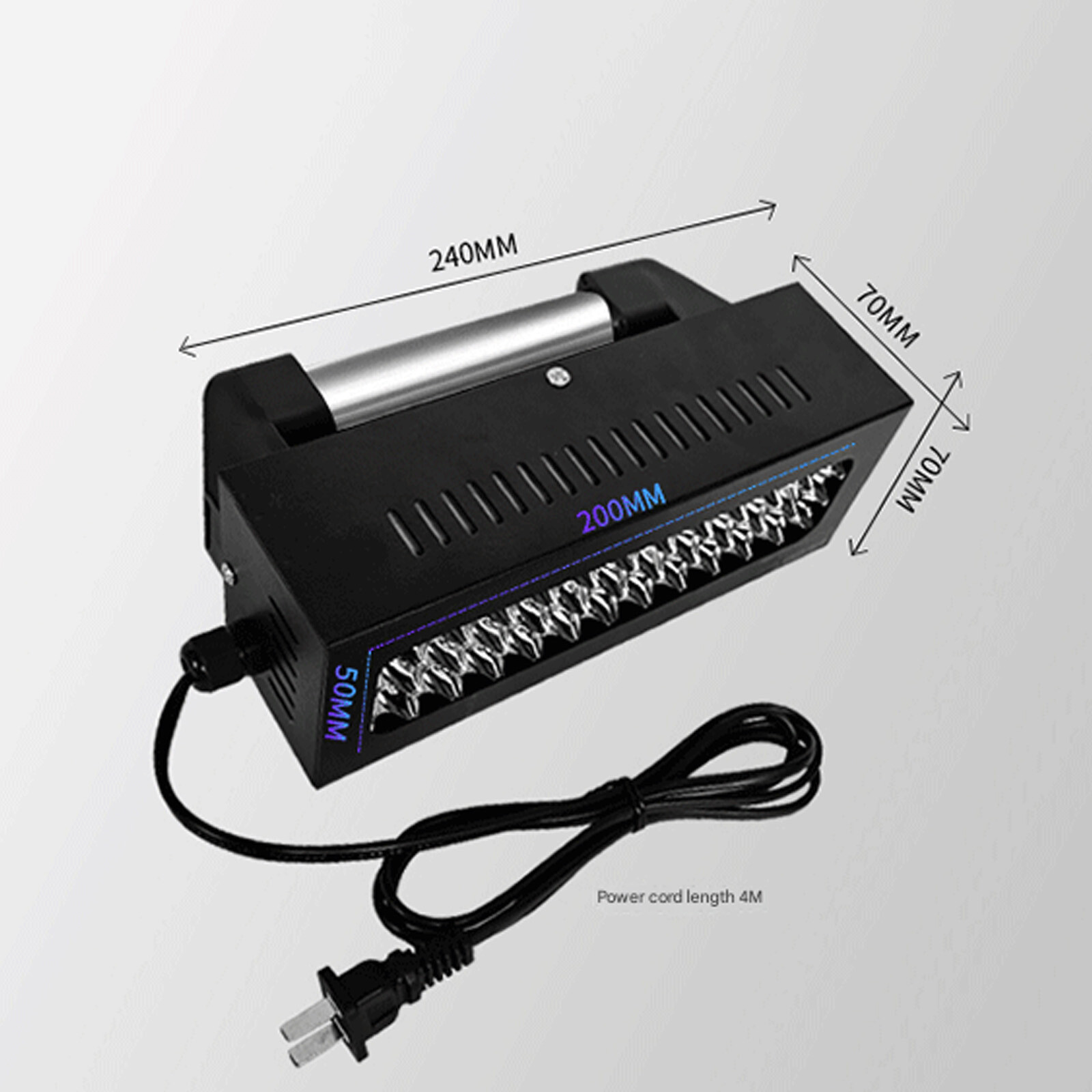 150W spotlight UV curing lamp 395NM for UV primer curing