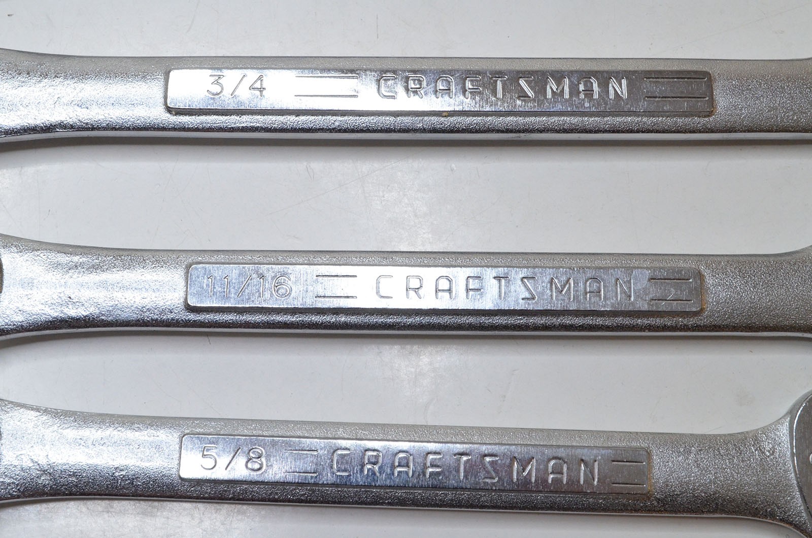 Vintage Craftsman 12pc Inch-SAE 12 Point Combination Wrench Set - Japan