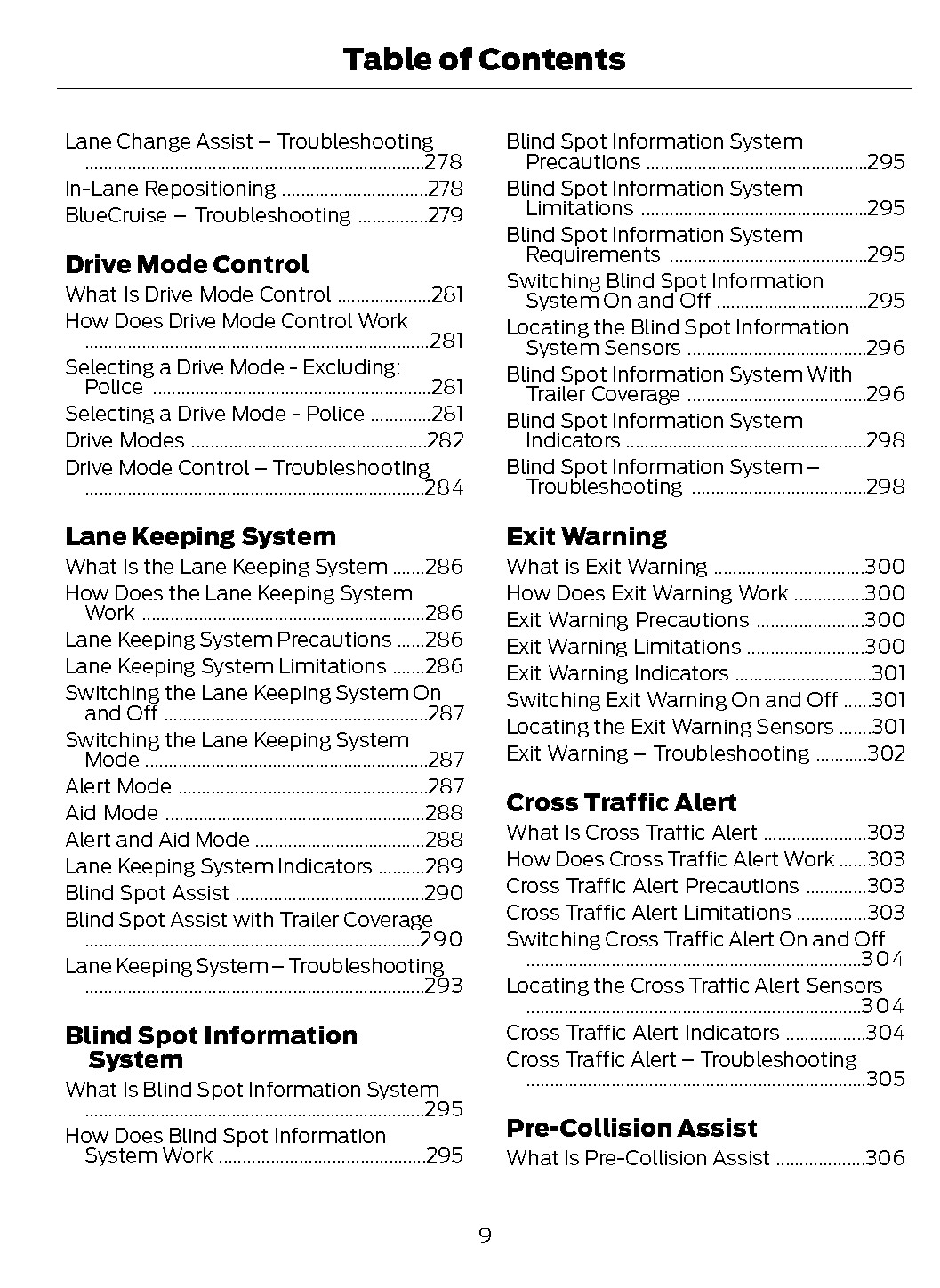 2025 Ford Explorer Owners Manual User Guide