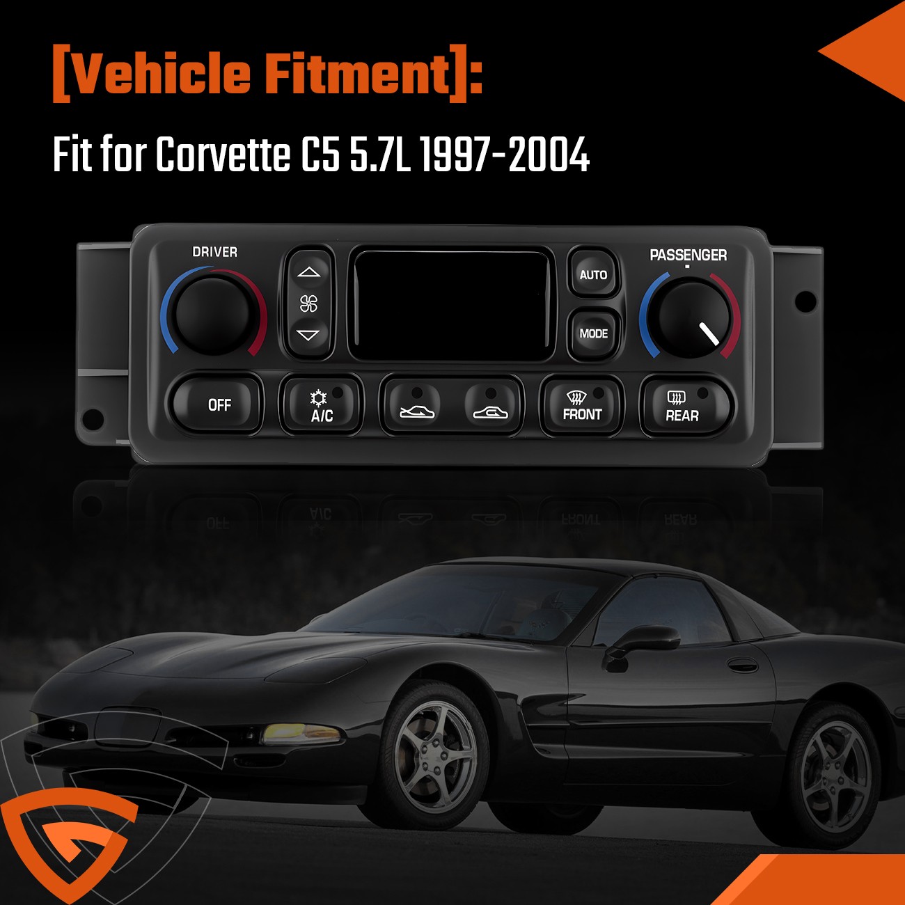 A/c Climate Control Hvac 09352181 New Fit For C5 Corvette 1997-2004 09352181