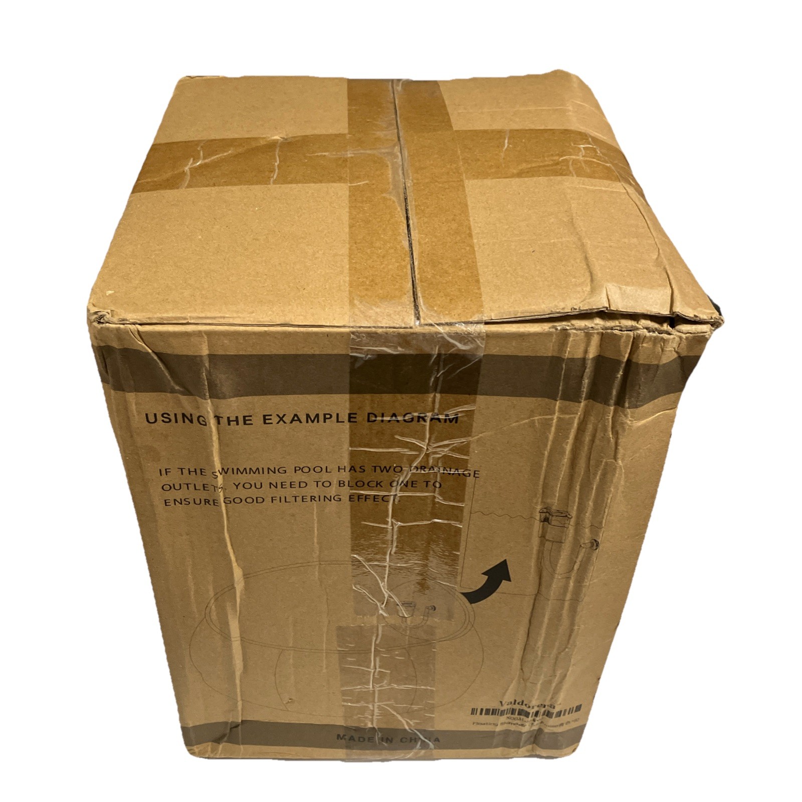 Valdorena Premium Above Ground Pool Floating Surface Skimmer Turquoise NEW Box