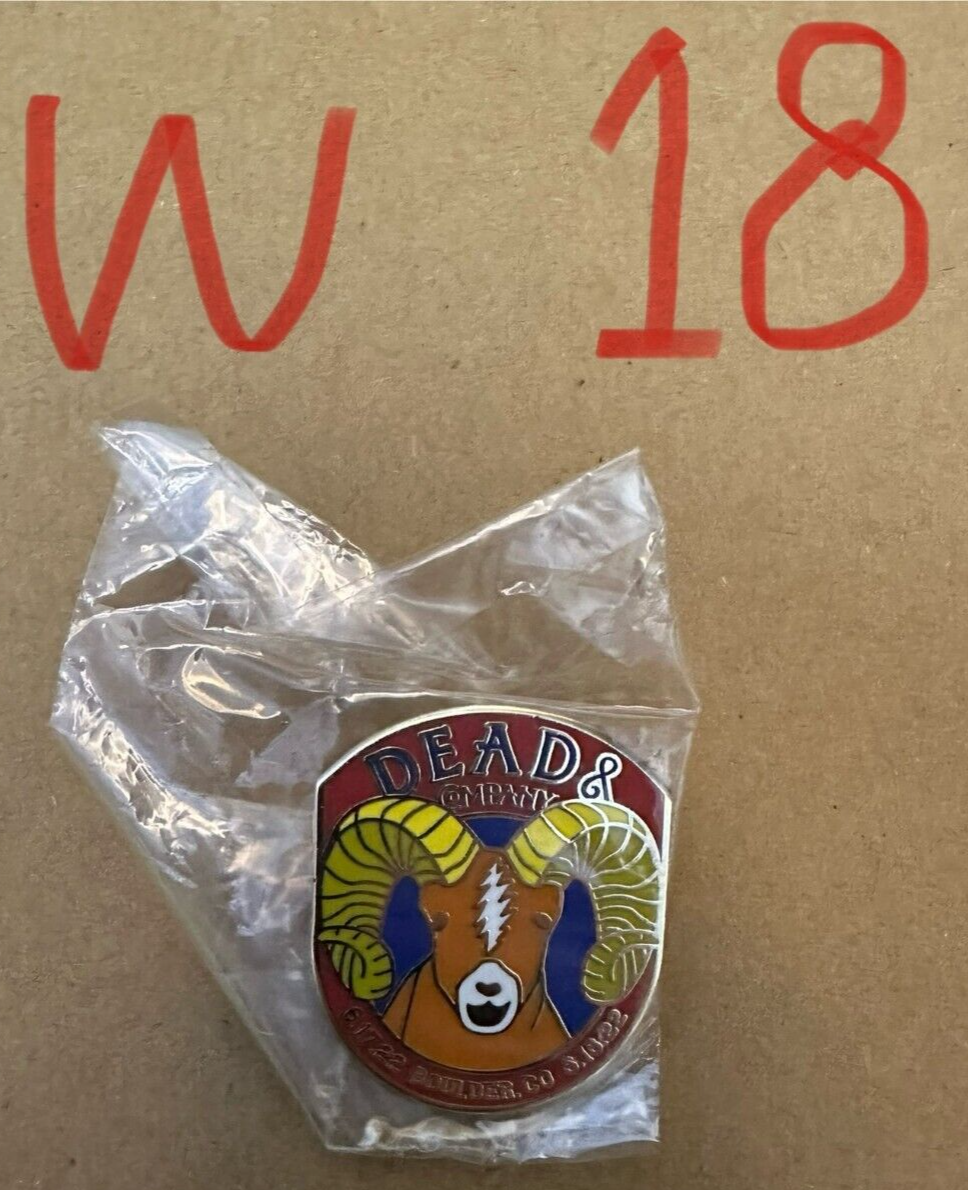 Dead And Company Pin Official 2022-2023 Tour Pin,VA/OH/IL/NY/NC/MA etc. Pick No.