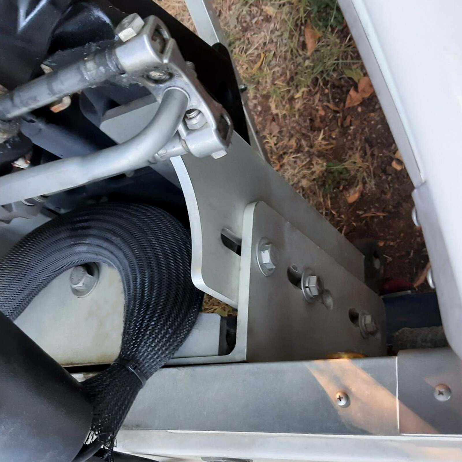 Aluminum 8'' Adjustable Outboard Boat Manual Jack Plate Motor Setback #JPL4800