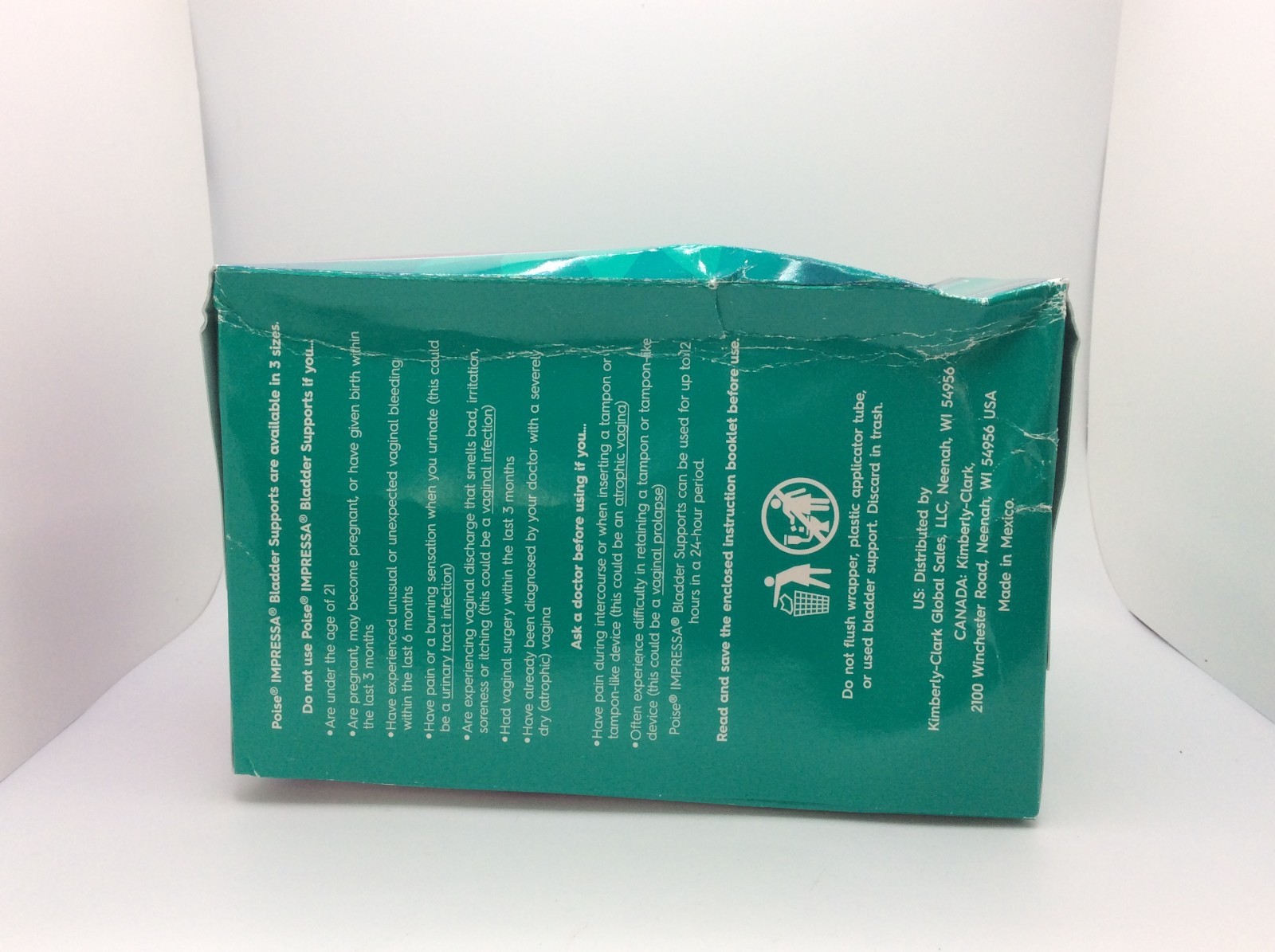 Poise Impressa Bladder Support Tampons, Size 3, 21 Count, FREE SHIPPING🎈2029🎈