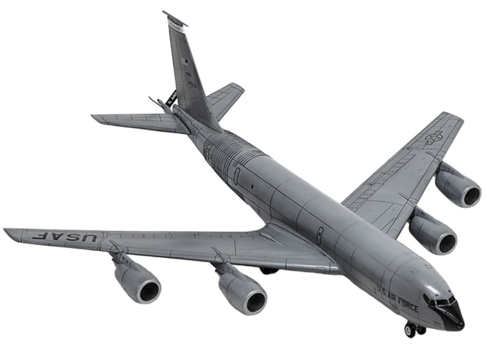 Boeing KC-135 KC-135R Stratotanker USAF 1/144 Scale Plastic Model Kit - Academy