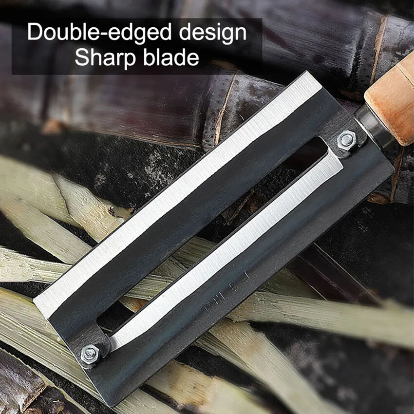 New Sugarcane Peeler Knife -- Double Function, Sharp, Fast, and Easy ! Peel Pro